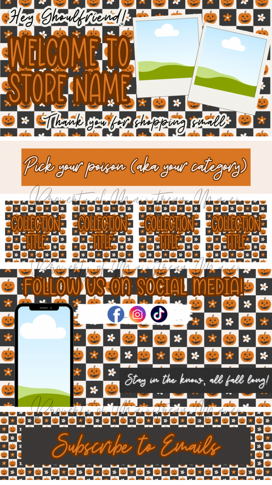 Fall Website Kit