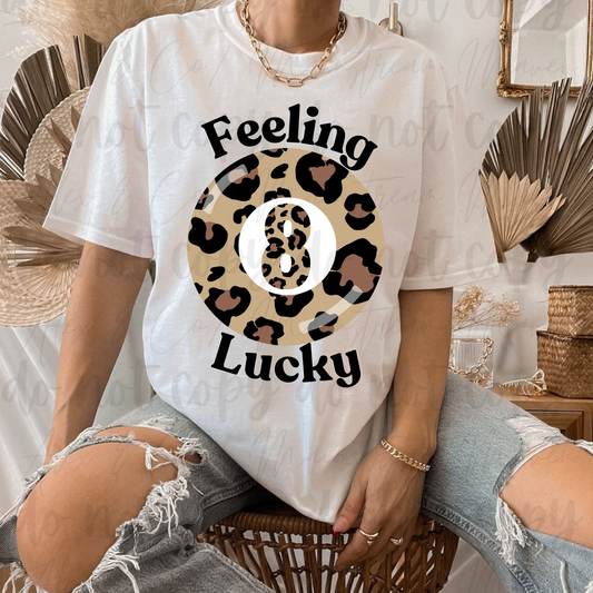Feeling Lucky 8 Ball PNG