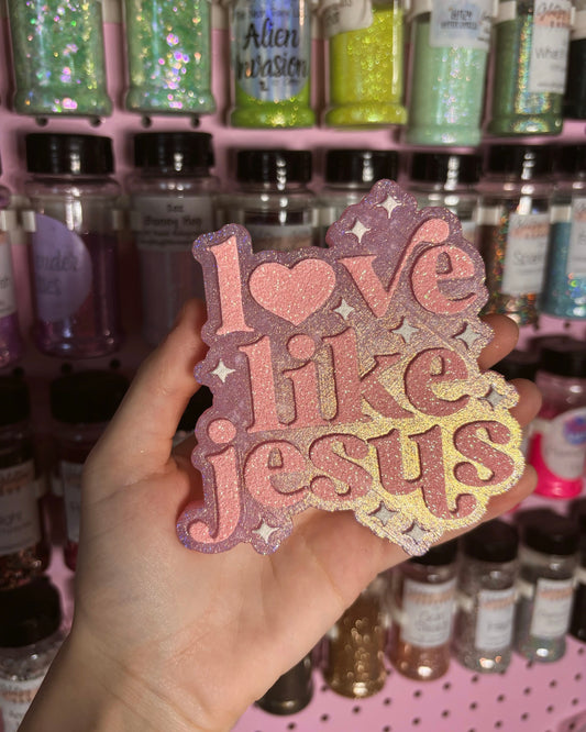 Love Like Jesus Freshie - Pink Sugar